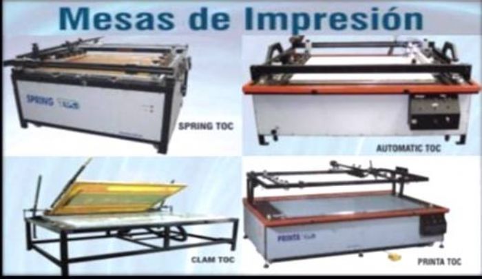 MESAS DE IMPRESION 